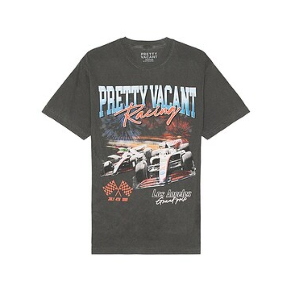 Pretty Vacant Racing T-Shirt Los Angeles Grand Prix Graphic Tee‎